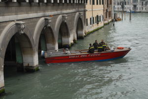 Travel Plans Don't Always Include Emergencies / Venetian Fire Boat - (c) 2006 Ted Grellner Travel Plans Don't Always Include Emergencies / Venetian Fire Boat - (c) 2006 Ted Grellner